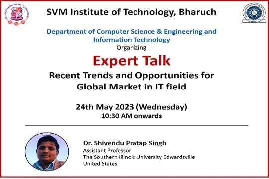 Expert Talk (Dr Shivendu Pratap Singh)