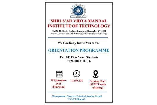 Orientation Programme